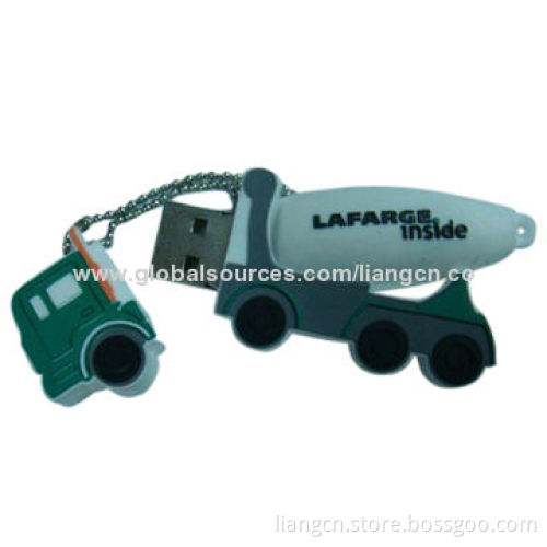 Cement truck USB flash drive